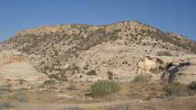 photo of Jebel-Rummana from campsite